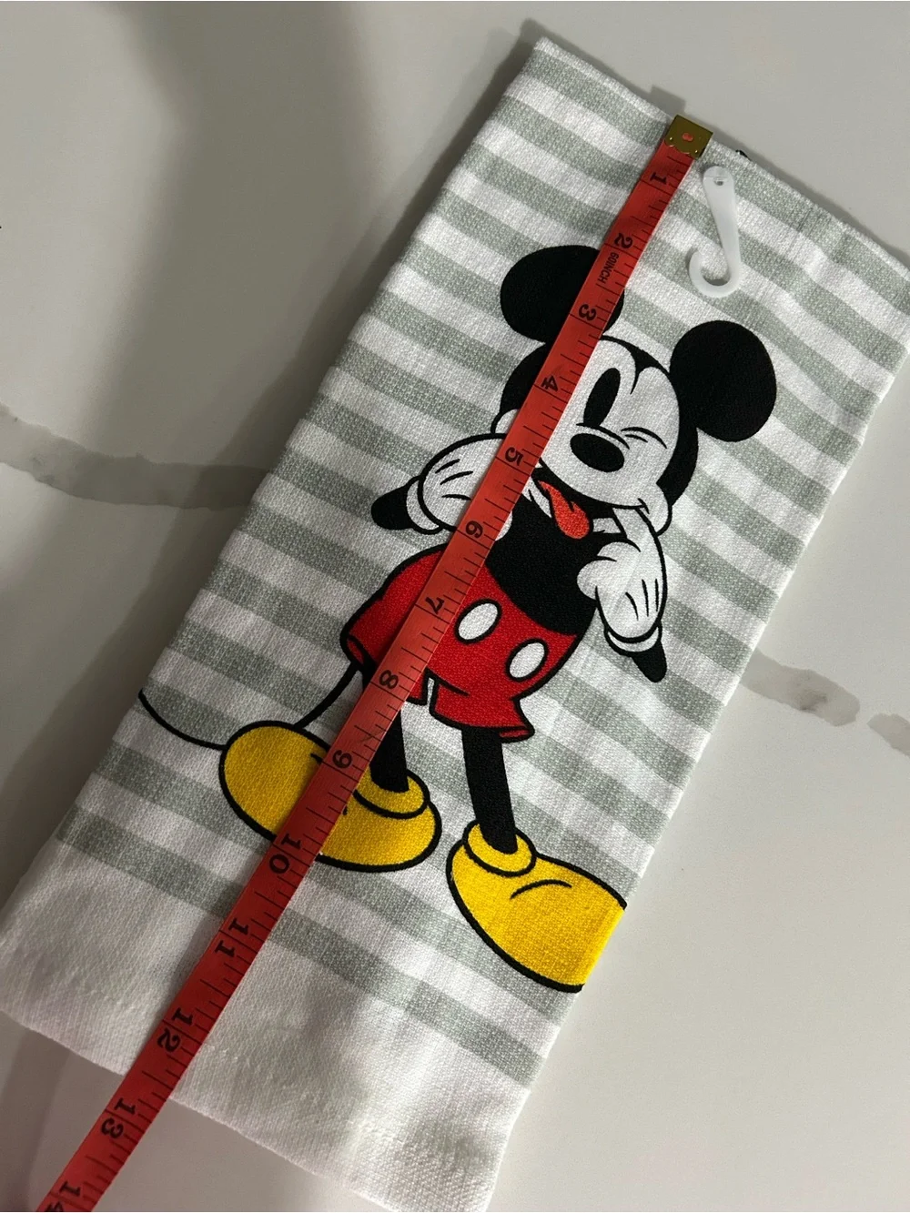 Disney Mickey Mouse Striped Bibs - White, Gray, Red, Yellow, Black